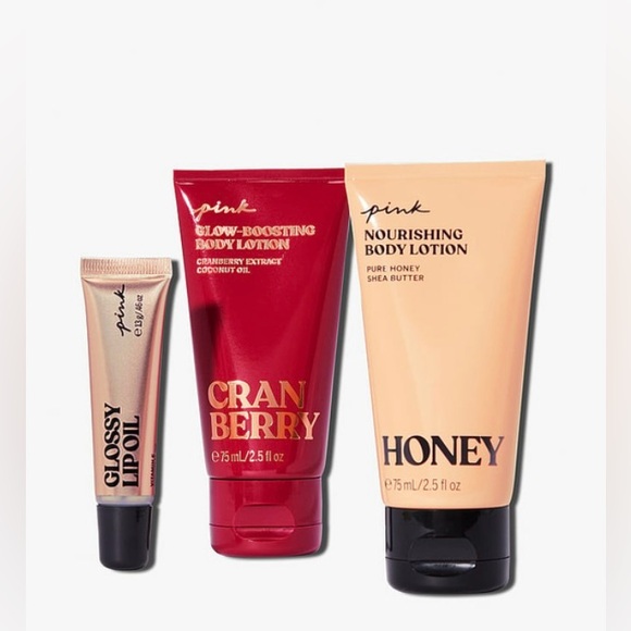 PINK Victoria’s Secret Winter Bliss Holiday Beauty Hits 3-Piece Gift Set- NWT - Picture 3 of 10